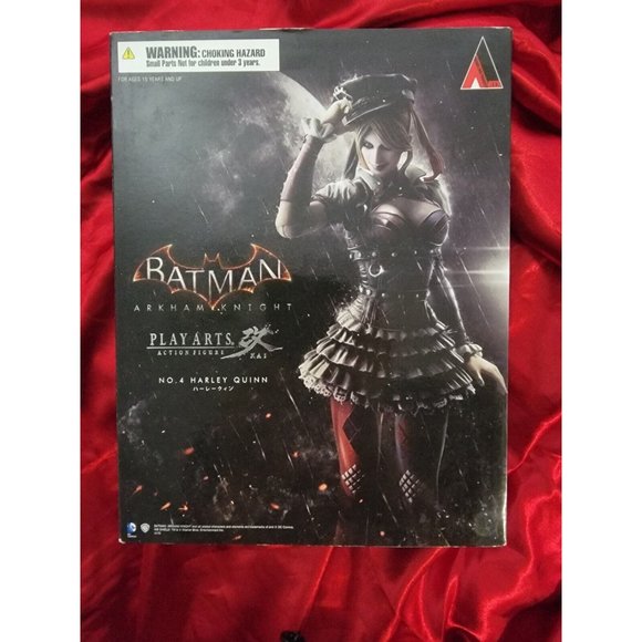 Harley Quinn Batman Arkham Knight Square Enix Play Arts KAI Figure NIB No. 4 - Picture 1 of 10